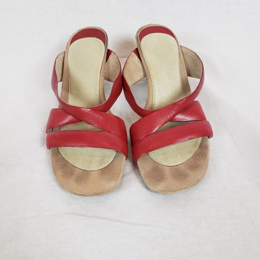Aerosole Red Sandals size 8